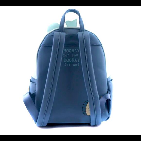 Exclusive - Winnie the Pooh 95th Anniversary Triple Pocket Mini Backpack - Picture 4 of 8